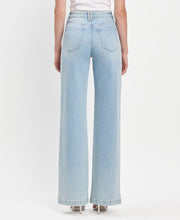Load image into Gallery viewer, ODETTE HIGH RISE WIDE LEG DENIM | LT WASH