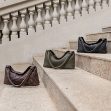 Load image into Gallery viewer, QUINN RECYCLED VEGAN SHOULDER BAG | ESPRESSO