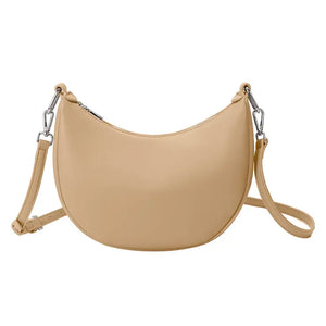 SASHA MINI RECYCLED VEGAN CROSSBODY | NUDE