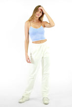 Load image into Gallery viewer, VINTAGE RIBBED CROP TOP | BLACK STRING STRAP