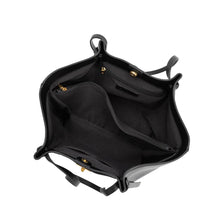 Load image into Gallery viewer, IMELDA RECYCLED VEGAN LEATHER TOTE | BLACK