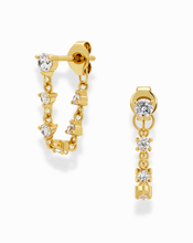 Load image into Gallery viewer, LUCY CHAIN STUDS | MOD + JO