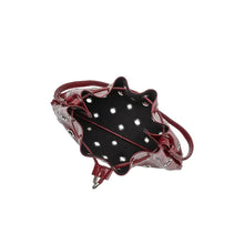 Load image into Gallery viewer, PALOMA STUDDED BAG | BURGUNDY