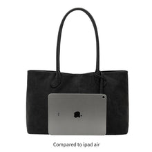 Load image into Gallery viewer, IRENE VEGAN SUEDE SHOULDER BAG | TAN