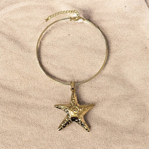 STARFISH BEACH COLLAR NECKLACE