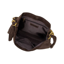 Load image into Gallery viewer, VENUS RECYCLED VEGAN SUEDE TOTE | ESPRESSO