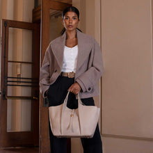Load image into Gallery viewer, MALIA RECYLED VEGAN TOTE BAG | MUSHROOM