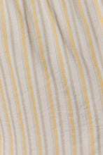Load image into Gallery viewer, HARBOR STRIPE RUFFLED HEM SHORTS | CREAM BUTTER