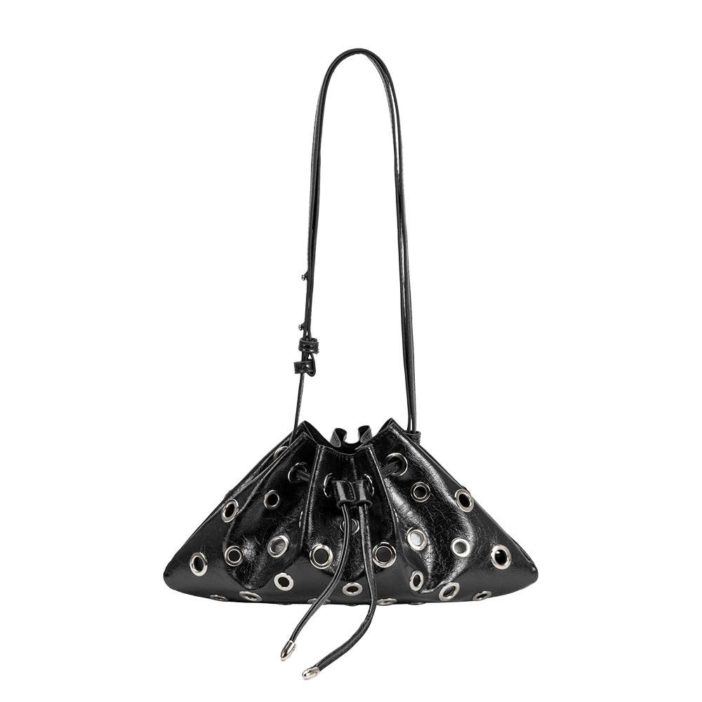 PALOMA STUDDED BAG | BLACK
