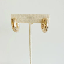 Load image into Gallery viewer, ELLIE CHUNKY TUBE HOOPS | GOLD FILLED