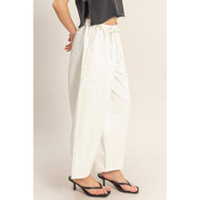 Load image into Gallery viewer, LUNA WIDE BARREL PANTS | WHITE