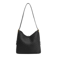 Load image into Gallery viewer, THALIA VEGAN TOTE BAG | BLACK
