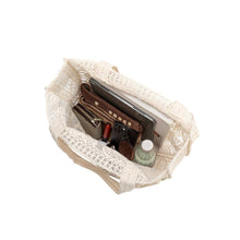 Load image into Gallery viewer, AIRE CROCHET TOTE BAG | NATURAL
