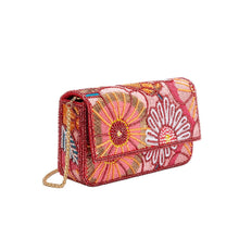 Load image into Gallery viewer, MAGNOLIA BEADED CLUTCH | PINK