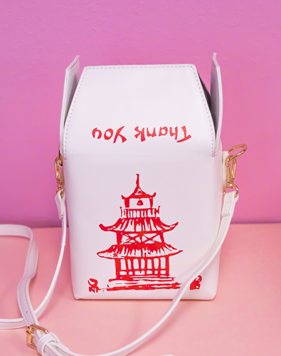 CHINESE TAKEOUT BOX CROSSBODY