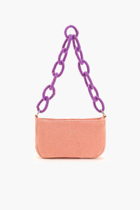 BUBBLEGUM POP BEADED SHOULDER BAG