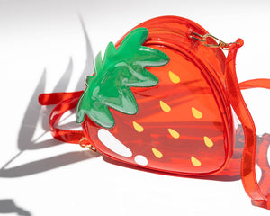 JELLY FRUIT HANDBAG | STRAWBERRY