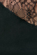 Load image into Gallery viewer, SABLE LACE SLEEVELESS TOP | BLACK