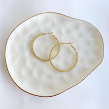 Load image into Gallery viewer, GOLDIE DOT HOOPS | GOLD FILLED