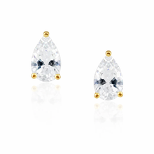 Load image into Gallery viewer, PEAR CUT STUDS | SAHIRA
