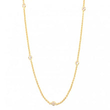 Load image into Gallery viewer, COVA ACCENTED DAINTY NECKLACE | GOLD FILLED