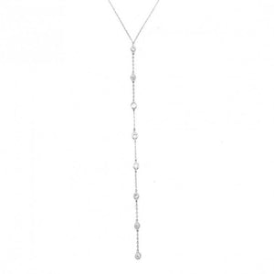 COVA LARIAT DAINTY NECKLACE