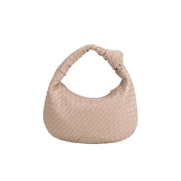 DREW SMALL TOP HANDLE BAG | NUDE