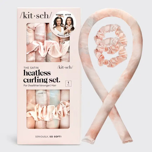 KITSCH SATIN HEATLESS CURLING SET