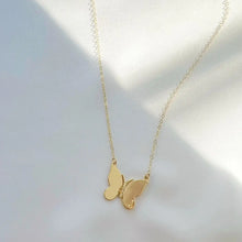 Load image into Gallery viewer, SOCIAL BUTTERFLY NECKLACE | GOLD FILLED