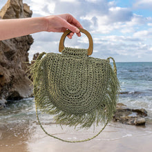 Load image into Gallery viewer, SICILY SMALL TOP HANDLE WOVEN BAG