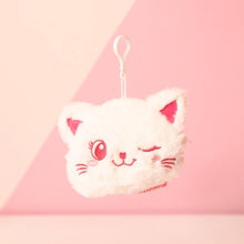 Load image into Gallery viewer, CUTSIE WINKY KITTY PLUSH COIN PURSE