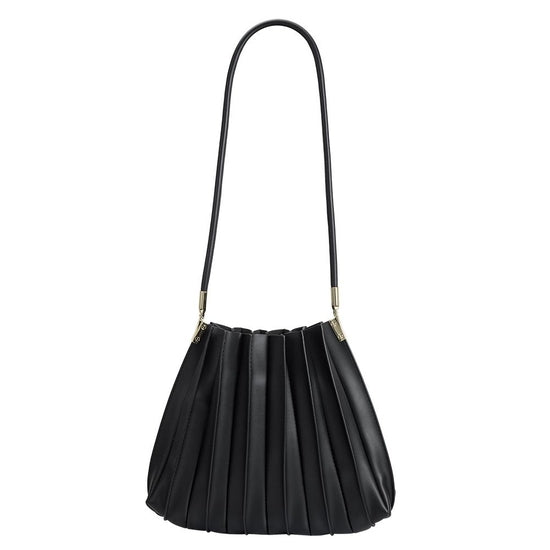 Melie Bianco Brigitte Black Large Shoulder Bag - Black