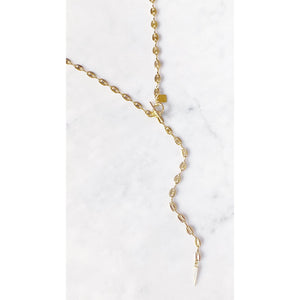 ITS A VIBE LARIAT NECKLACE